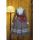 Hoshibako Works Vintage Inspired Elegant Long One Piece(Leftovers/4 Colours/Full Payment Without Shipping)